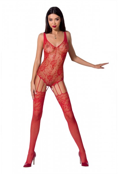 Roter Bodystocking
