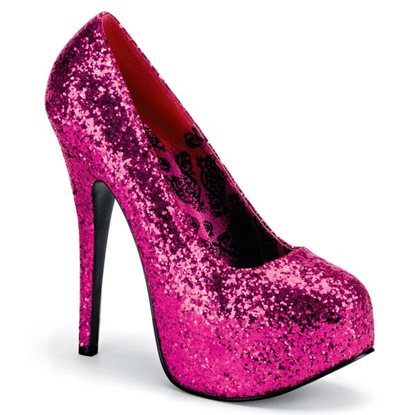 TEEZE-06G in Farbe P0492| Hot Pink Glitter