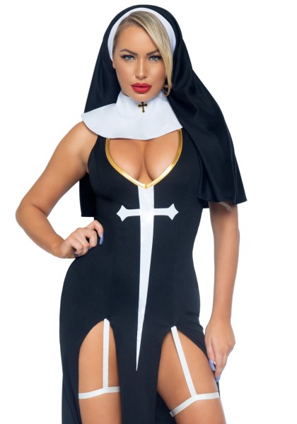 Sexy Kostüm 'Nonne'
