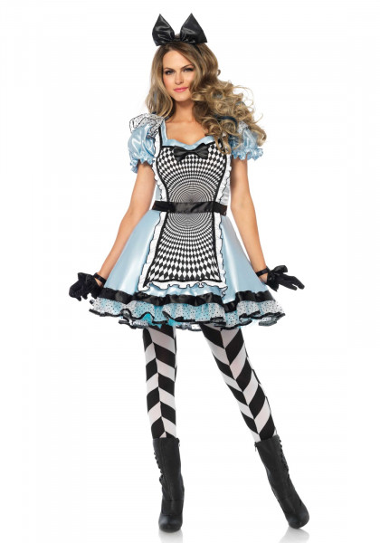 Kostüm-Set 'Hypnotic Alice im Wunderland'