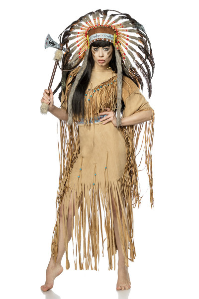 Indianerin - Kostüm -Vorderseite